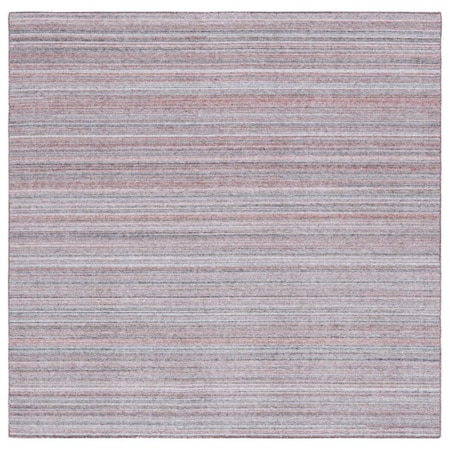 Safavieh 6 x 6 ft. Kilim Flat Weave Square Area Rug Red & Grey KLM313Q-6SQ